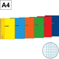 CAMPUS BLOC A4 80 HOJAS MILIMETRADO TAPA BASICA 60GR MM. 1152-6- MAK001152
