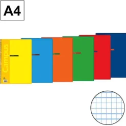 CAMPUS BLOC A4 80 HOJAS PAUTA VIA 3MM TAPA BASICA 70G TIPO MELA 3MM 002306 MAK002306