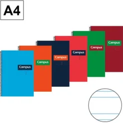 CAMPUS BLOC A4 80/H T.DURA 70GR DP 2,5MM 0014394-2- MAK001561