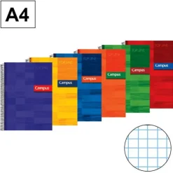 CAMPUS BLOC A4 80/H T.EXTD 90GR CN4MM 1772-45 MAK001772