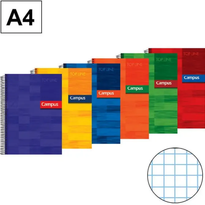 CAMPUS BLOC A4 80/H T.EXTD 90GR CN4MM 1772-45 MAK001772