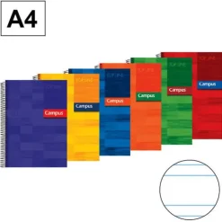 CAMPUS BLOC A4 80/H T.EXTD 90GR DP 2,5MM A4 80H90G2,5 MAK002195
