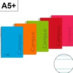CAMPUS BLOC A5+ 80/H T.PP 90GR DP 3,5MM 002762 MAK002762