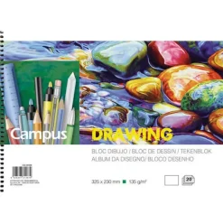 CAMPUS BLOC ARTE LUXE CAMPUS A4 ESPIRAL LISO -27- MAK600282