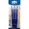 CAMPUS BOLIGRAFO PLUS SOFT2 AZUL/BL.3UD BR9003-CD3BL MAK081108