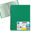 CAMPUS CARPETA 40 FUNDAS PLUS MUELLE WIRE VERDE 13461-40-GN MAK180621