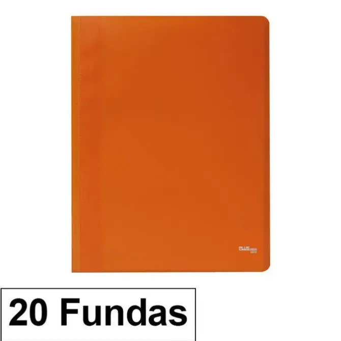 CAMPUS CARPETA 20 FUNDAS PLUS A4 ECO NARANJA EF-20-OR MAK180654