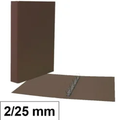 CAMPUS CARPETA CARTON PLUS Fº 2A/25 MARRON DARKPURPL1221 MAK180768