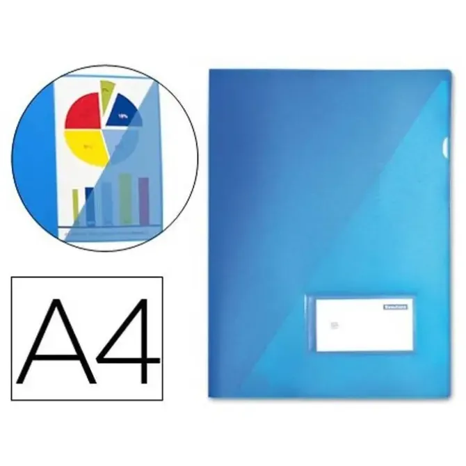 CAMPUS CARPETA DOSS QUICK 102 AZUL 3U FL-102CH BL MAK215180