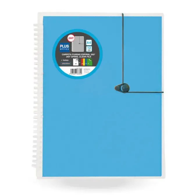 CAMPUS CARPETA FUNDAS PLUS ESP.GOM 12F COLOR SN-EH12-68B MAK181044