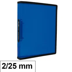 CAMPUS CARPETA PP PLUS A4 2A/25 AZUL RAYADO 180882 MAK180882