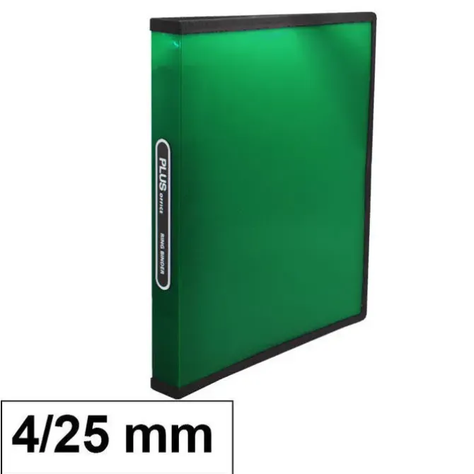 CAMPUS CARPETA PP PLUS A4 4A/25 VERDE RAYADO 649-57 GREEN MAK180838