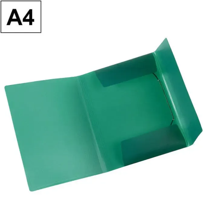 CAMPUS CARPETA PP PLUS A4 G/S TRASLUC.VERDE B183 VE MAK180535