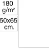 CAMPUS CARTULINA BLANCA 50X65CM 180GR 630493