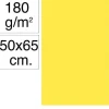 CAMPUS CARTULINA CAMPUS 50X65 180G AMAR.CANARIO MAK630495
