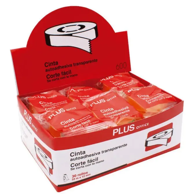 CAMPUS CINTA ADHESIVA PLUS OFFICE 12MMX33M 451233-30 MAK040589