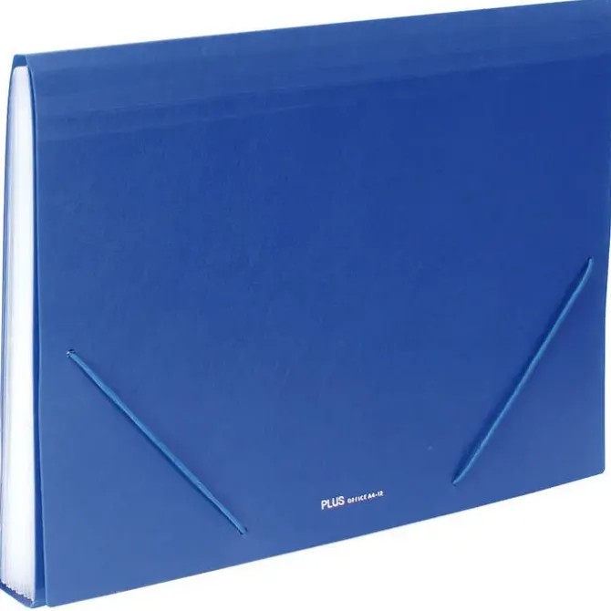 CAMPUS CLASIFIC.PLUS PP GOMA 12D.OPACO AZUL A4-12-RE MAK180213