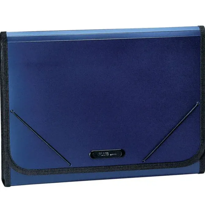 CAMPUS CLASIFIC.PLUS PP GOMA AZUL SOLIDO A4-12T-BL MAK181026