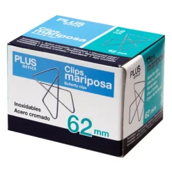 CAMPUS CLIPS MARIPOSA MAKRO PEQUEÑO /50UD 407686 MAK040168