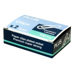 CAMPUS CLIPS PLUS Nº2 32MM /100U 407610 MAK040165