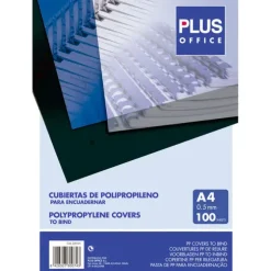 CAMPUS CUBIERTA PLUS PP A4 0,5MM TRANSP/100U ESP425500 MAK220122