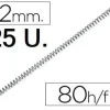 CAMPUS ESPIRAL METALICA PASO 5:1/64 12MM 25 UNIDADES