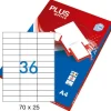 CAMPUS ETIQUETAS PLUS A4 70X25 100H 10674 MAK001535