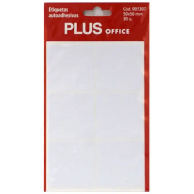 CAMPUS ETIQUETAS PLUS 50X50 5H 30U 607300 MAK001307