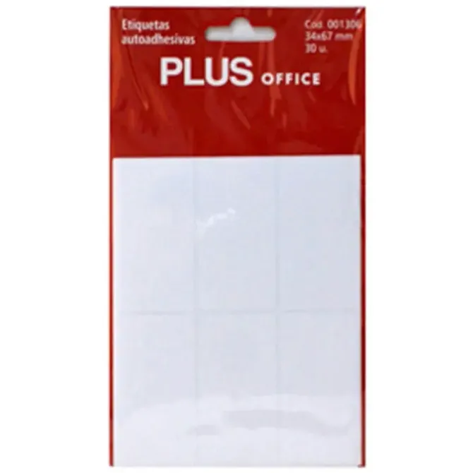 CAMPUS ETIQUETAS PLUS 34X67 5H 30U 607281 MAK001306