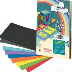 CAMPUS GOMA EVA CAMPUS A4 SURTIDA/12UD SURTIDO 12U MAK630450