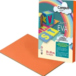 CAMPUS GOMA EVA CAMPUS A4 NARANJA MAK630452