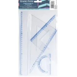 CAMPUS JUEGO REGLAS MAKRO 30CM AZULES AAA924B XGB52 MAK600024