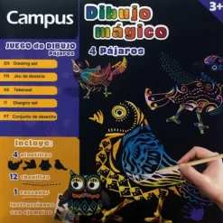 CAMPUS LAMINAS DIBUJO MAGICO CAMPUS PAJAROS CH1319 MAK630690