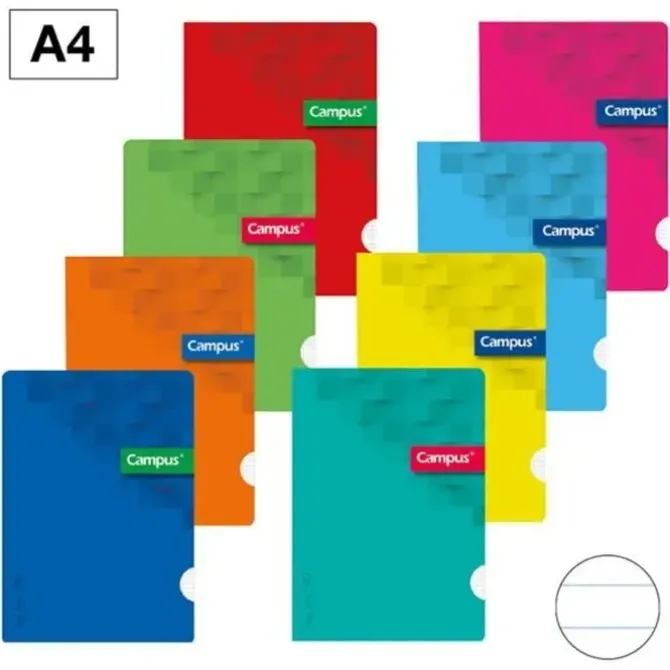 CAMPUS LIBRETA A4 GRAPADA 48H PP 90GR HN 002556 MAK002556