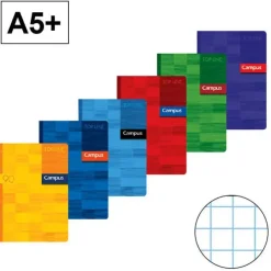 CAMPUS LIBRETA A5+ GRAPADA 48H 90GR CN6MM 002207 MAK002207