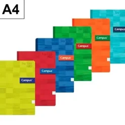 CAMPUS LIBRETA A4 GRAPADA 48H 90GR LISO 002746 MAK002746