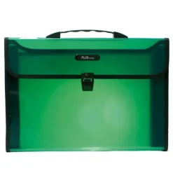 CAMPUS MALETIN PLUS A4 PP BROCHE TRASL.VERDE 180711 MAK180711