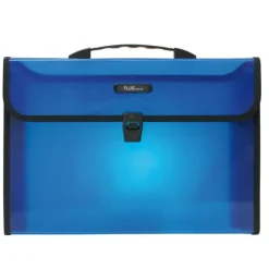 CAMPUS MALETIN PLUS A4 PP BROCHE TRASL.AZUL 800378 MAK180216