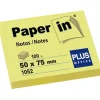 CAMPUS NOTA ADH.PAPER-IN 50X75 100H AMARILLO 30200 MAK001628
