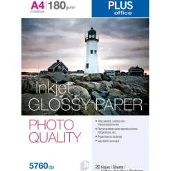 CAMPUS PAPEL PHOTO PLUS A4 GLOSSY 180G 20H GP790987 MAK001646