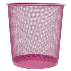 CAMPUS PAPELERA PLUS METAL PEQUEÑA REJ.ROSA CQY-5002-PK MAK040648