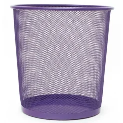 CAMPUS PAPELERA PLUS METAL PEQUEÑ REJ.VIOLET JS5002-PU MAK040574