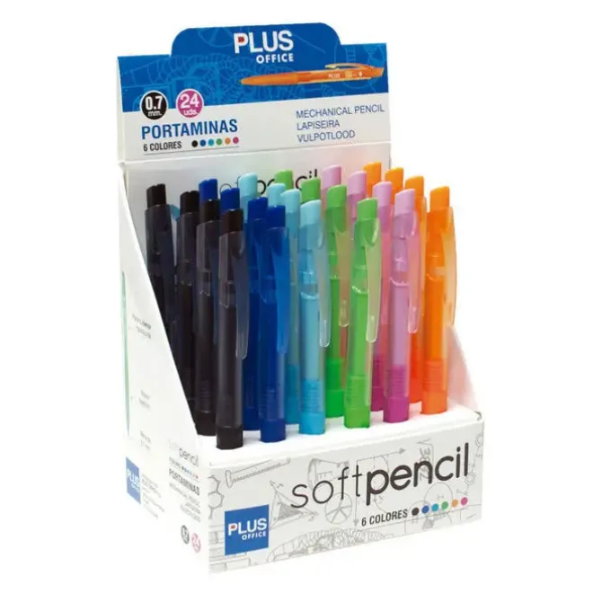 CAMPUS PORTAMINAS PLUS SOFTPENCIL 0,7MM/EX24 PR8020-DP24 MAK080964