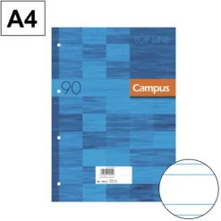 CAMPUS RECAMBIO A4 100H 90G 4TAL. DP2,5MM 002366 MAK002366