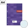 CAMPUS RECAMBIO A4 100H 90G 4TAL. CN3MM 002438 MAK002438