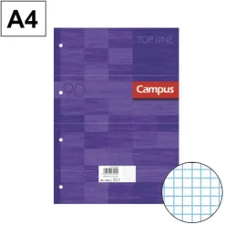 CAMPUS RECAMBIO A4 100H 90G 4TAL. CN3MM 002438 MAK002438