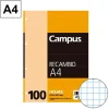CAMPUS RECAMBIO A4 100H 60GR 4TAL CN4MM 1124-41 MAK001124