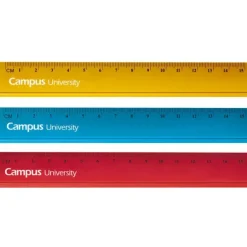 CAMPUS REGLA CAMPUS METALICA 15 CM COLORES QC8106-15 MAK600360