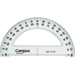CAMPUS SEMICIRCULO CAMPUS PLASTICO 13 CM 902275 MAK600033