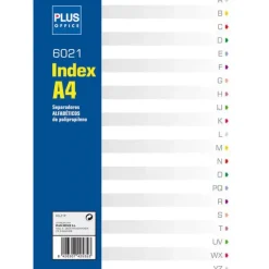 CAMPUS SEPARADORES PLUS A4 PP ALFABET.21PEST HJ-21P MAK180445